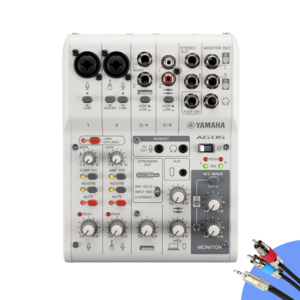 Yamaha AG06 MKII 直播型錄音介面/混音器 MK2 白色款 聲卡 - Podcast 直播錄音介面