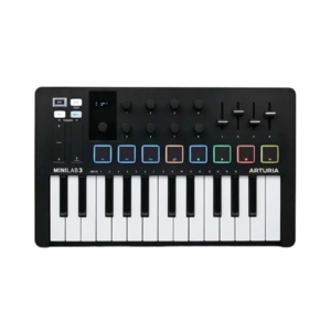 Arturia Minilab MKIII MIDI 鍵盤 MK3 黑色款 - 25鍵 MIDI 鍵盤