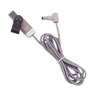 myVolts Ripcord 18V USB 轉 DC 電源線 USB轉直流電線材 內負外正 - 電源線