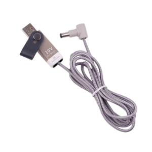 myVolts Ripcord 19V USB 轉 DC 電源線 USB轉直流電線材 內正外負 - 電源線