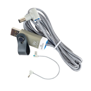 myVolts Ripcord 9V USB 轉 DC 電源線 USB轉直流電線材 內含一條 Crazy Chain 分接線 - 電源線