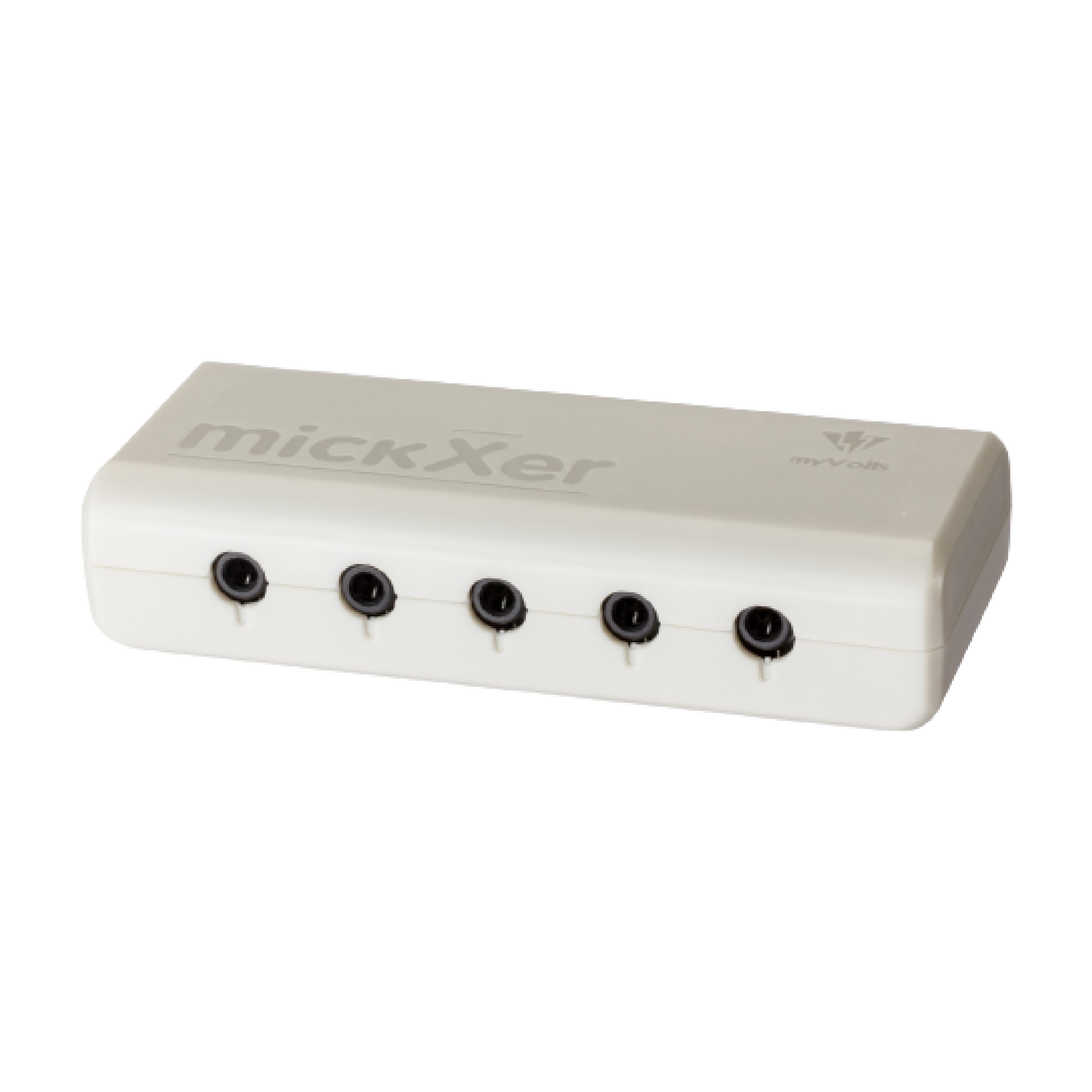mickXer 5 軌被動式類比混音器 五軌簡易混音器 銀色
