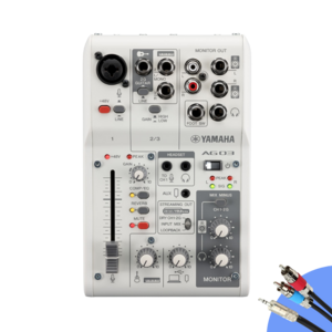 Yamaha AG03 MKII 直播型錄音介面/混音器 MK2 白色款 聲卡 - Podcast 直播錄音介面