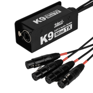 Talent  K9 Mini TX Cat5 轉 XLR 線材轉接介面 Audio AES 介面 母頭 - XLR - CAT 數位訊號傳輸線材