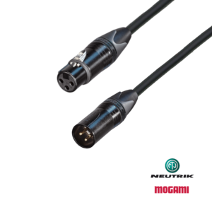 Mogami XLR 專業手工導線（2549+Neutrik 麥克風線 音源線 鍍金）MG-X2549X - XLR 麥克風音源線