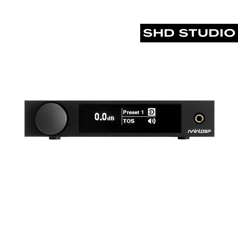 miniDSP SHD Studio DIRAC Live 家庭劇院 - DRC 空間音訊校正播放機/處理器