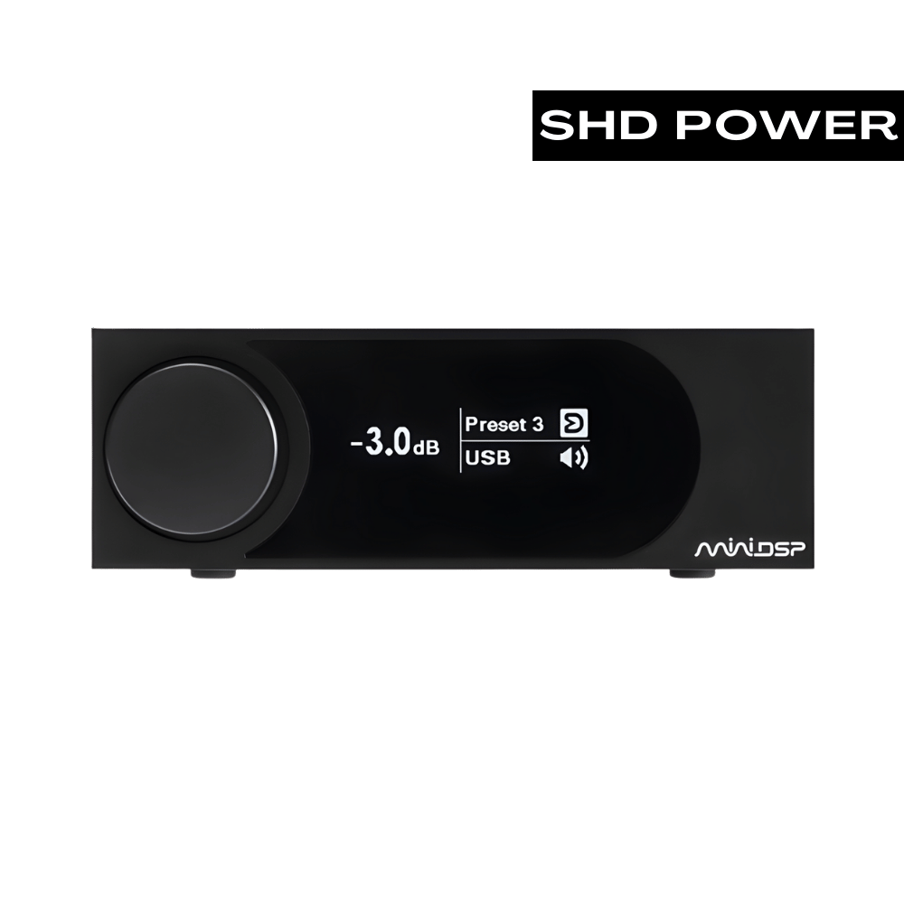 miniDSP SHD Power DIRAC Live 擴大機 - DRC 空間音訊校正播放機/處理器