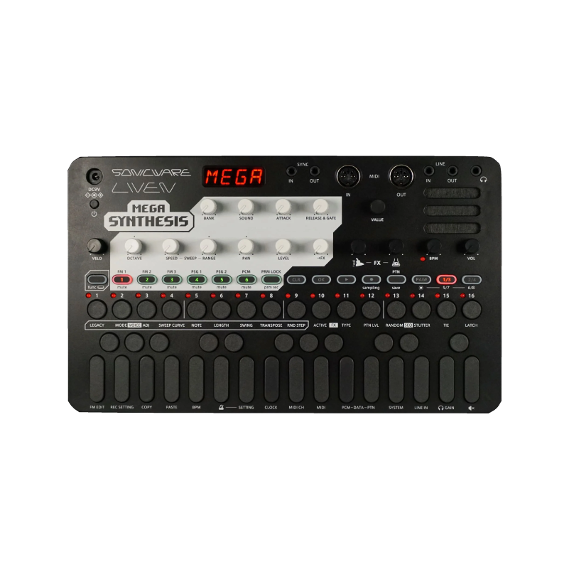 LIVEN Mega Synthesis 合成器音源