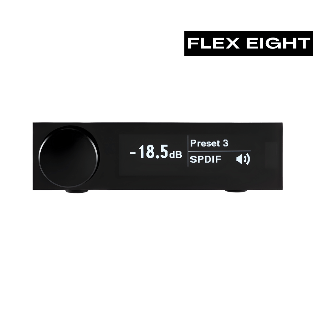 miniDSP Flex Eight DAC 家庭劇院 空間校正處理器 - DRC 空間音訊校正播放機/處理器