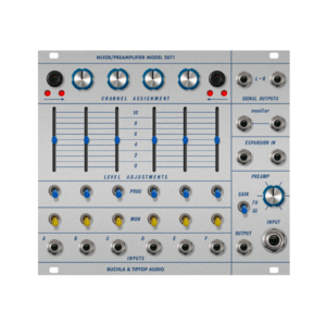 Tiptop Audio 207t Mixer + Preamplifier 模組化合成器 - Mixer