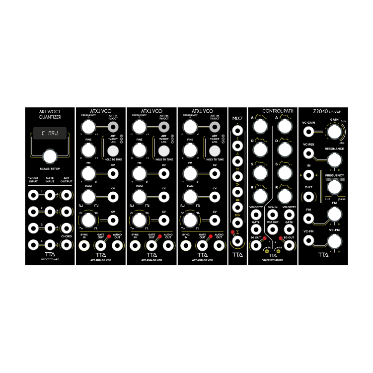 ART 系列 Analog Bundle S1 模組化合成器系統  System Kit 優惠限量版套組