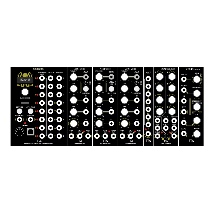 ART 系列 Analog Bundle S2 模組化合成器系統 System Kit 優惠限量版套組