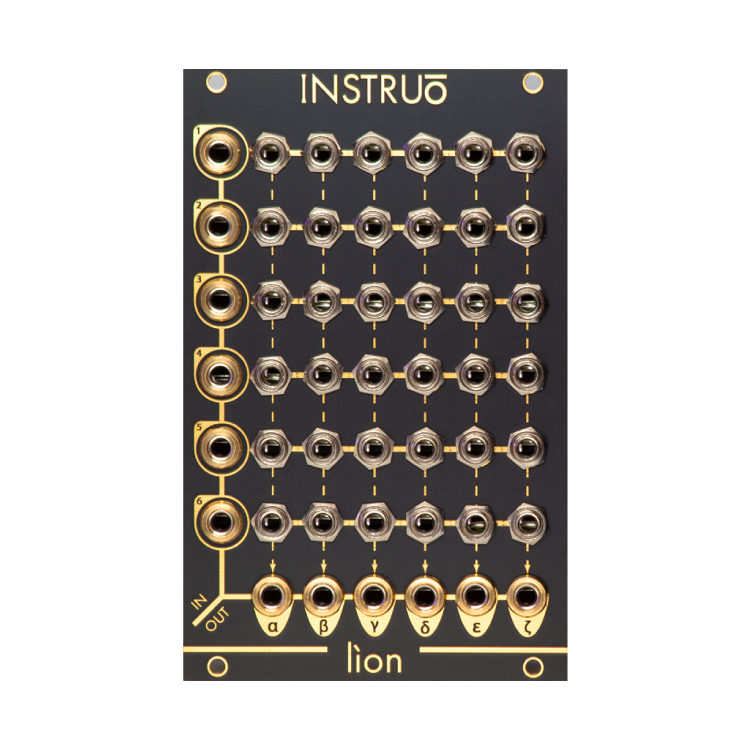 lìon INSTRUO 模組化合成器