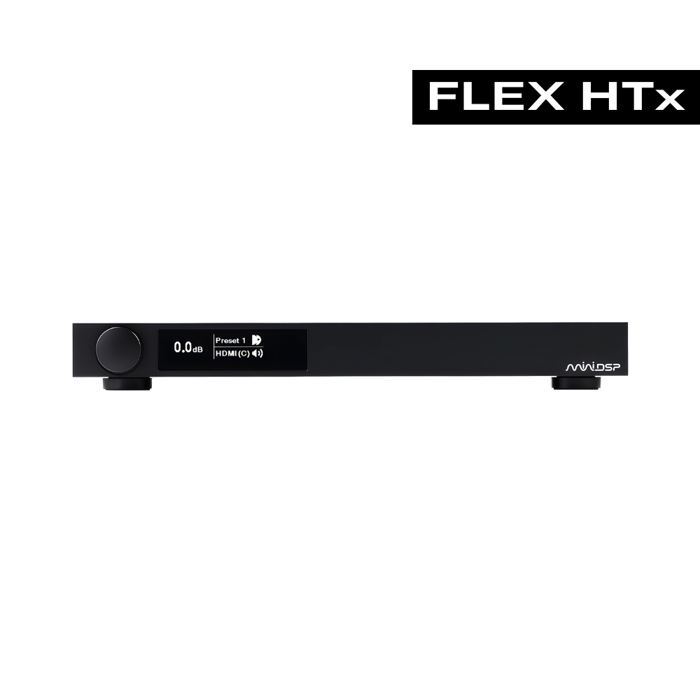 miniDSP FLEX HTx DAC 家庭劇院 - DRC 空間音訊校正播放機/處理器
