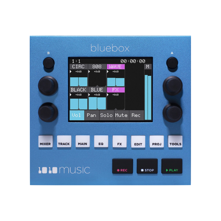 Bluebox 攜帶型數位混音器 錄音工作站 行動錄音機