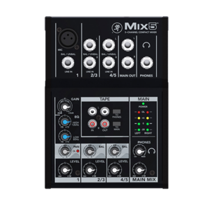 Mackie Mix 5 混音器 - 類比混音器