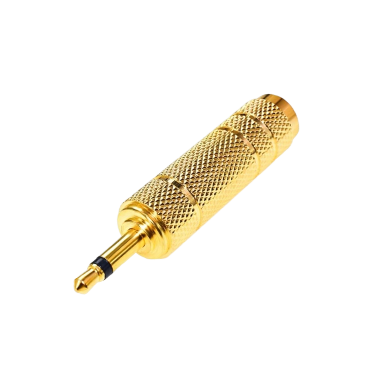 6.3 轉 3.5 單聲道轉接頭 Mono（大轉小）