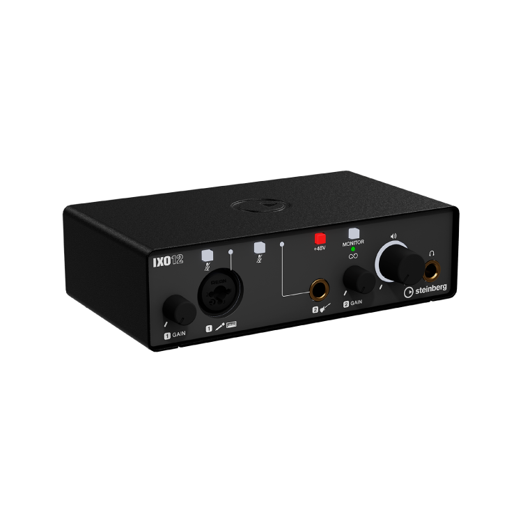IXO 12 錄音介面 黑白兩色可選 IXO12 USB-C 聲卡