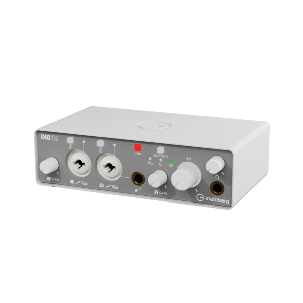 Steinberg IXO 22 錄音介面 黑白兩色可選 IXO22 USB-C 聲卡 - USB Type-C 錄音介面