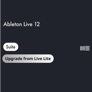 Ableton Live 12 Suite 音樂工作站軟體 從 Live Lite 升級 (下載版) - 軟體版本升級 / 更新套裝