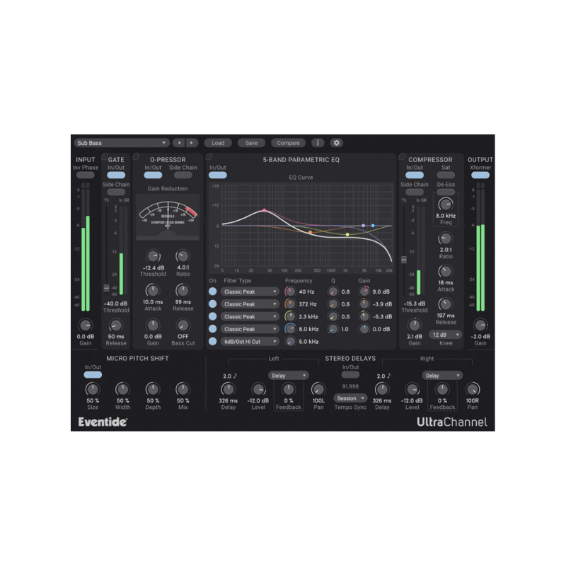 UltraChannel 混音 Plugin 效果器 (下載版)