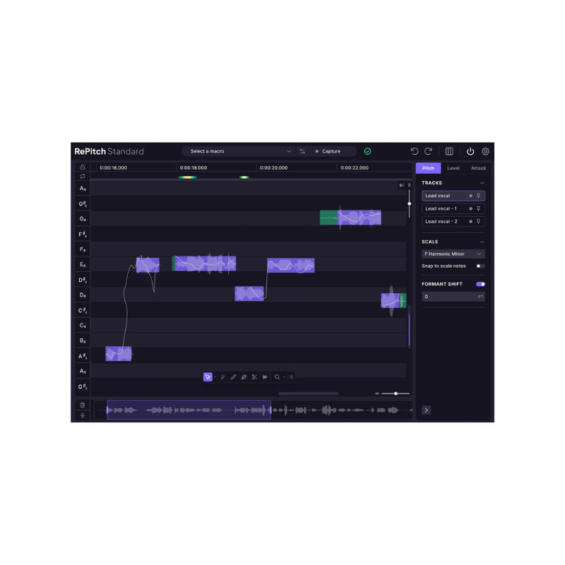 RePitch Standard 音高修正軟體 Plugin (下載版)