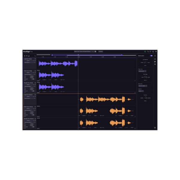 Synchro Arts VocAlign Pro 7 人聲對齊校準軟體 Plugin 專業版 (下載版) - 人聲 / 音準校正軟體
