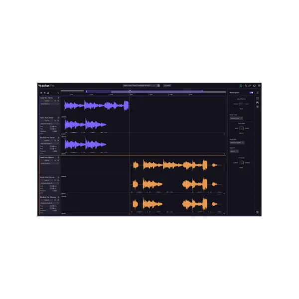 Synchro Arts VocAlign Pro 7 人聲對齊校準軟體 Plugin 專業版 (下載版) - 產品圖片 1