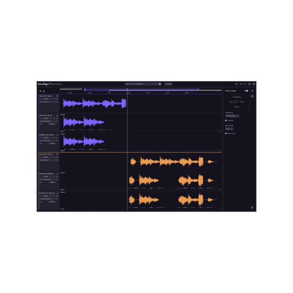 Synchro Arts VocAlign Standard 7 人聲對齊校準軟體 Plugin 標準版 (下載版) - 人聲 / 音準校正軟體