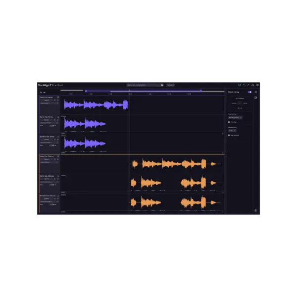 Synchro Arts VocAlign Standard 7 人聲對齊校準軟體 Plugin 標準版 (下載版) - 產品圖片 1