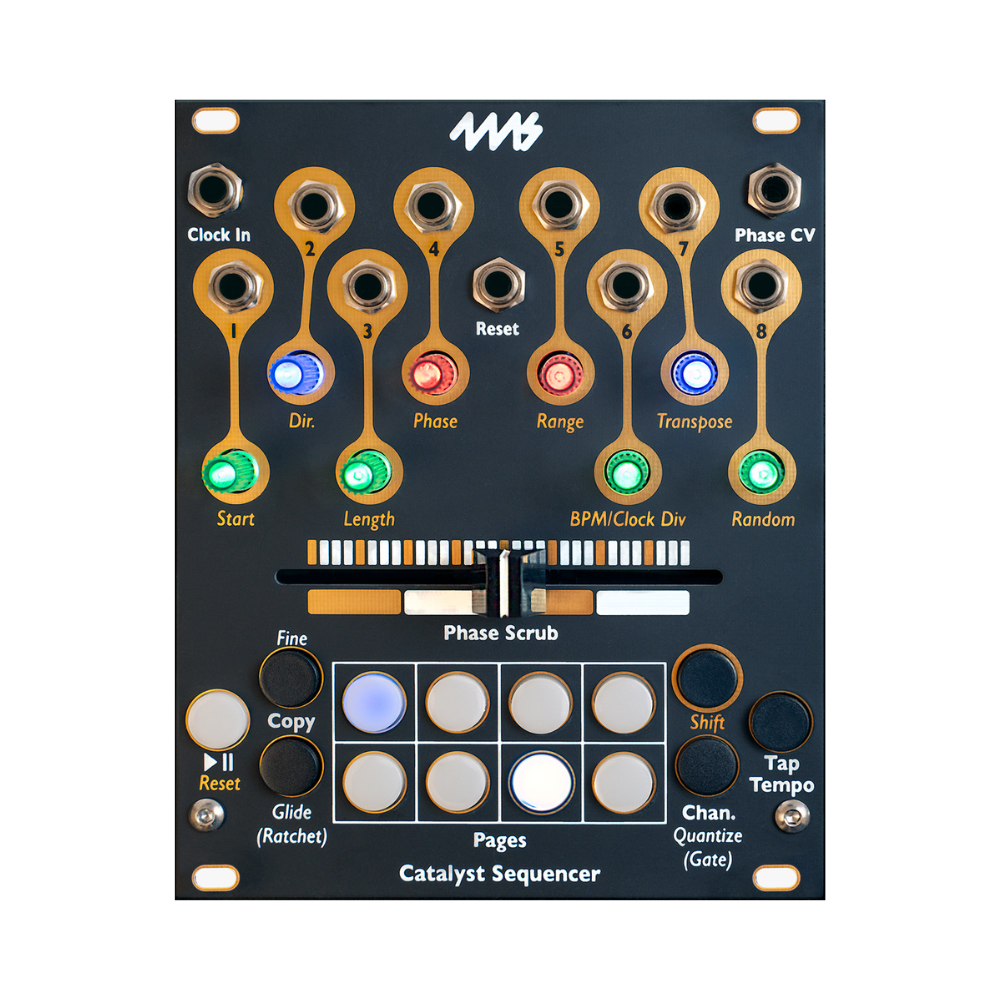Catalyst Sequencer (CatSeq) 模組化合成器