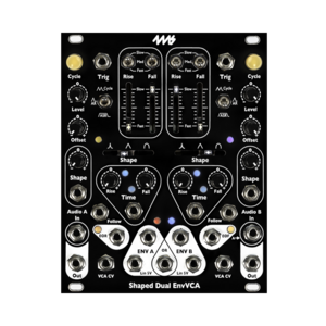 4ms Shaped Dual EnvVCA (ShEV) 模組化合成器 - Envelope