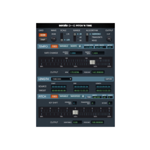 Serato Pitch ‘n Time Pro 音高與速度轉換工具軟體 Plugin 專業版 (下載版) - 效果器軟體 Plugin