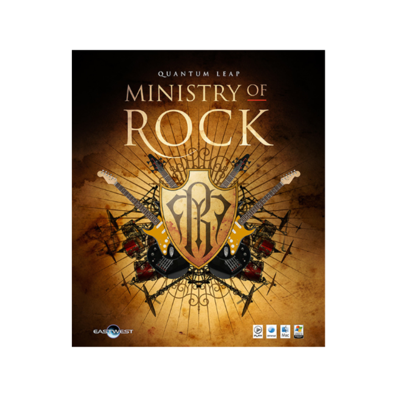 Ministry of Rock 1 搖滾鼓組 吉他 貝斯 取樣音源 Plugin (下載版)