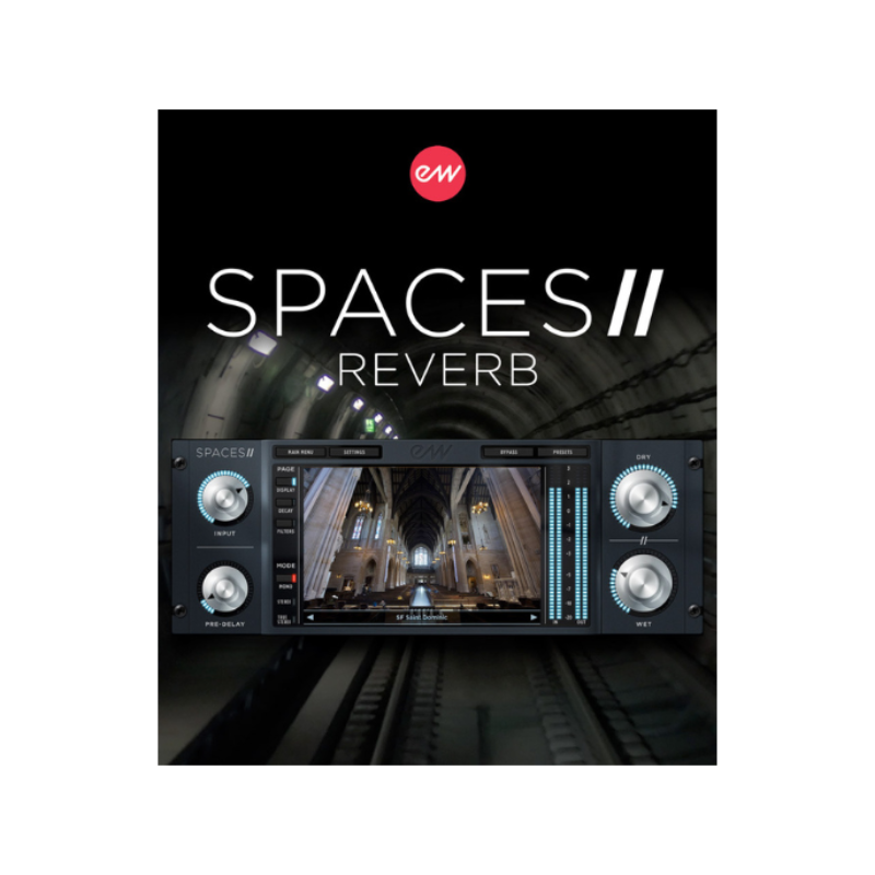 Spaces II Reverb 效果器 Plugin (下載版)