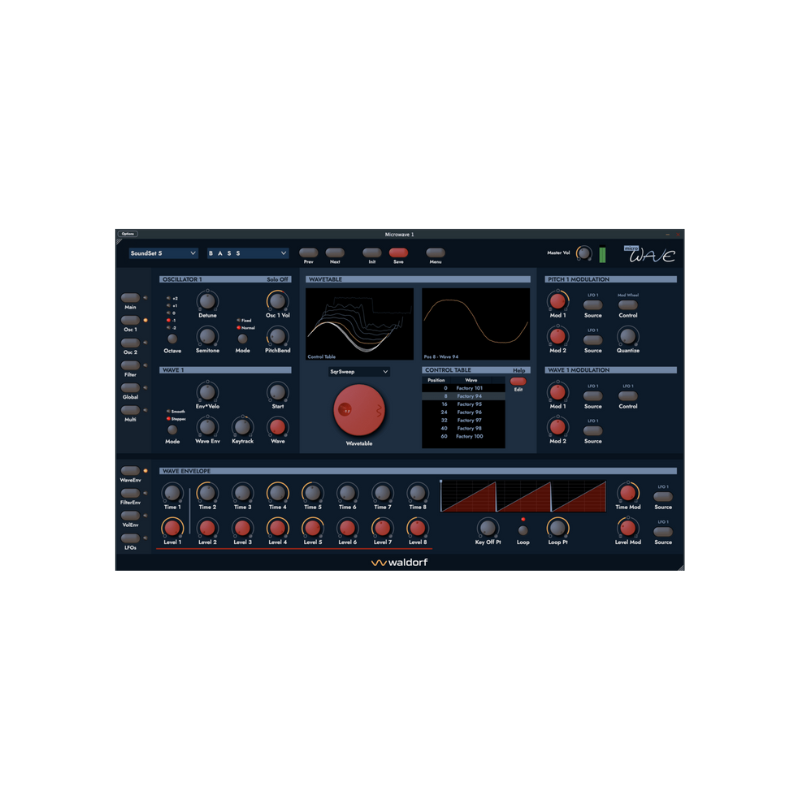 Microwave 1 波表合成器音源軟體 Plugin (下載版)
