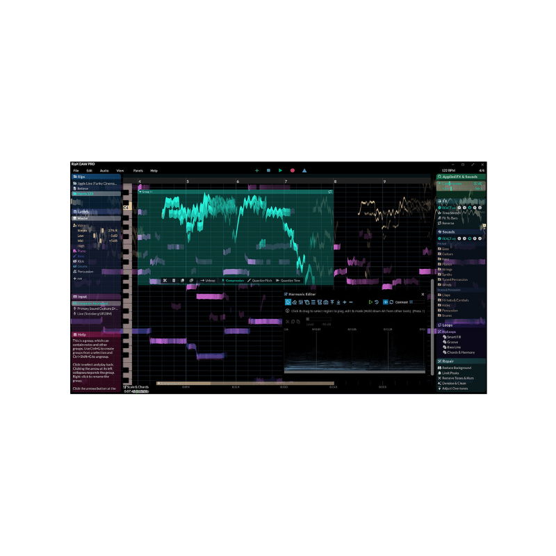 Hit’n’Mix RipX DAW Pro 8 音訊分離編輯軟體 專業版 (下載版) - DAW 音樂製作軟體