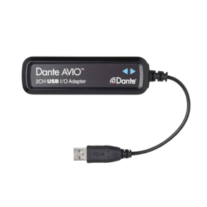 Audinate Dante AVIO USB IO Adapter 2x2 轉接頭 Dante介面 - AoE 錄音介面