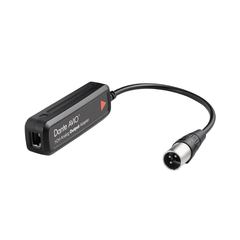 Dante AVIO Analog Output Adapter 單軌/雙軌可選