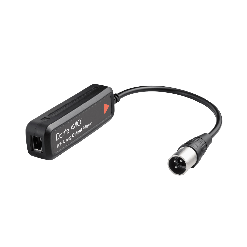 Audinate Dante AVIO Analog Output Adapter 單軌/雙軌可選 - AoE 錄音介面