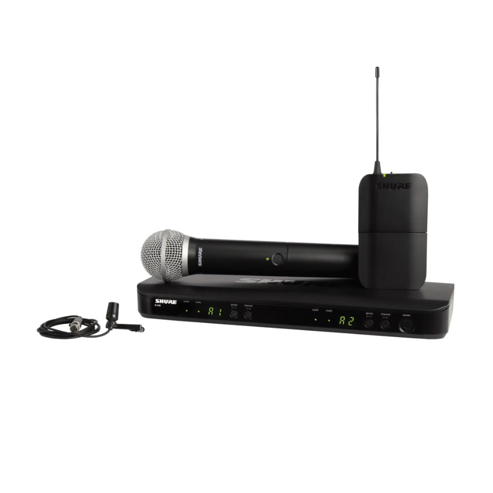 BLX1288 無線麥克風系統 CVL 領夾式麥克風 PG58 手持式麥克風