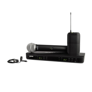 Shure BLX1288 無線麥克風系統 CVL 領夾式麥克風 PG58 手持式麥克風 - 無線麥克風系統