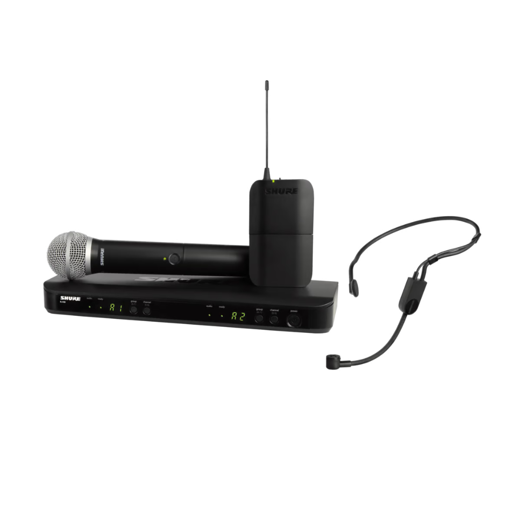 BLX1288 無線麥克風系統 PGA31 頭戴式麥克風 PG58 手持式麥克風