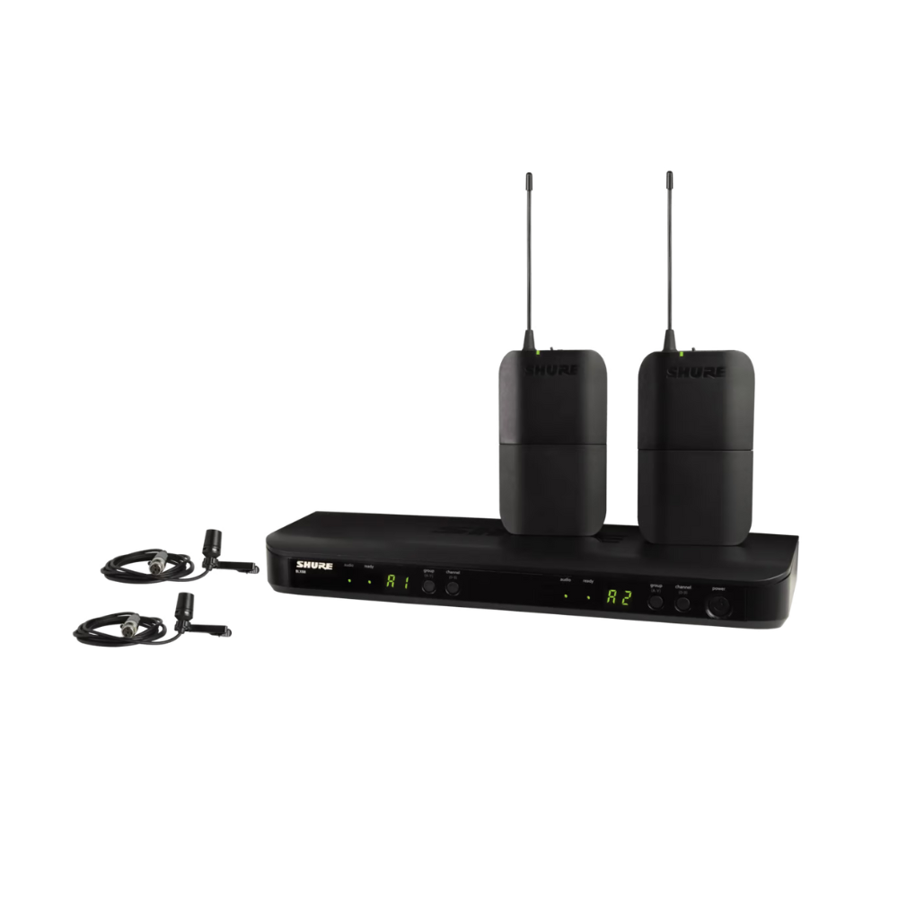 BLX188 無線麥克風系統 CVL 領夾式麥克風（一對麥克風）