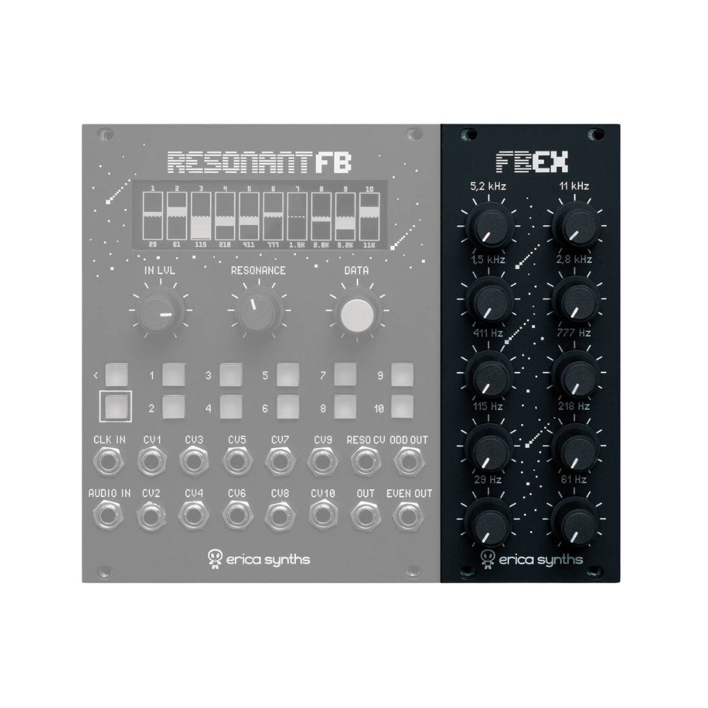 Graphic Resonant FB (Filter Bank) Expander 模組化合成器 擴充模組