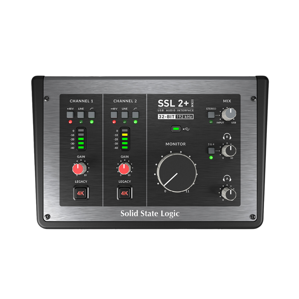 SSL2+ MKII USB-C 錄音介面