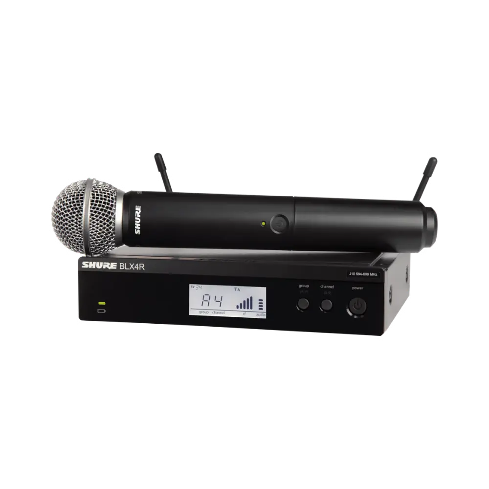 Shure BLX24R/SM58 無線手持麥克風系統 - 主圖