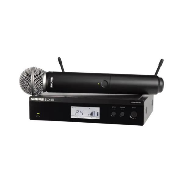 Shure BLX24R/SM58 無線手持麥克風系統 - 產品圖片 1