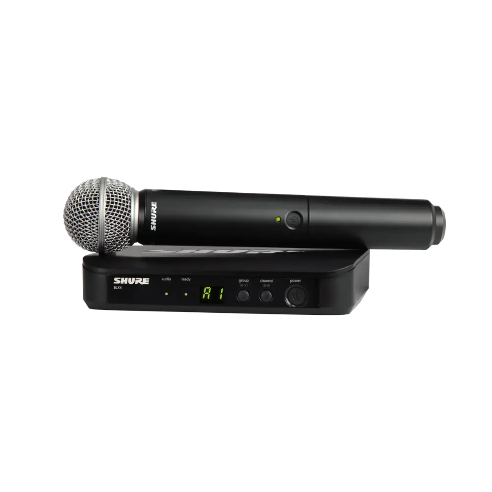Shure BLX24/SM58 B58 無線手持麥克風系統 - 主圖
