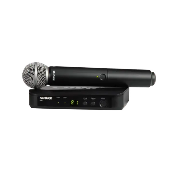 Shure BLX24/SM58 B58 無線手持麥克風系統 - 產品圖片 1